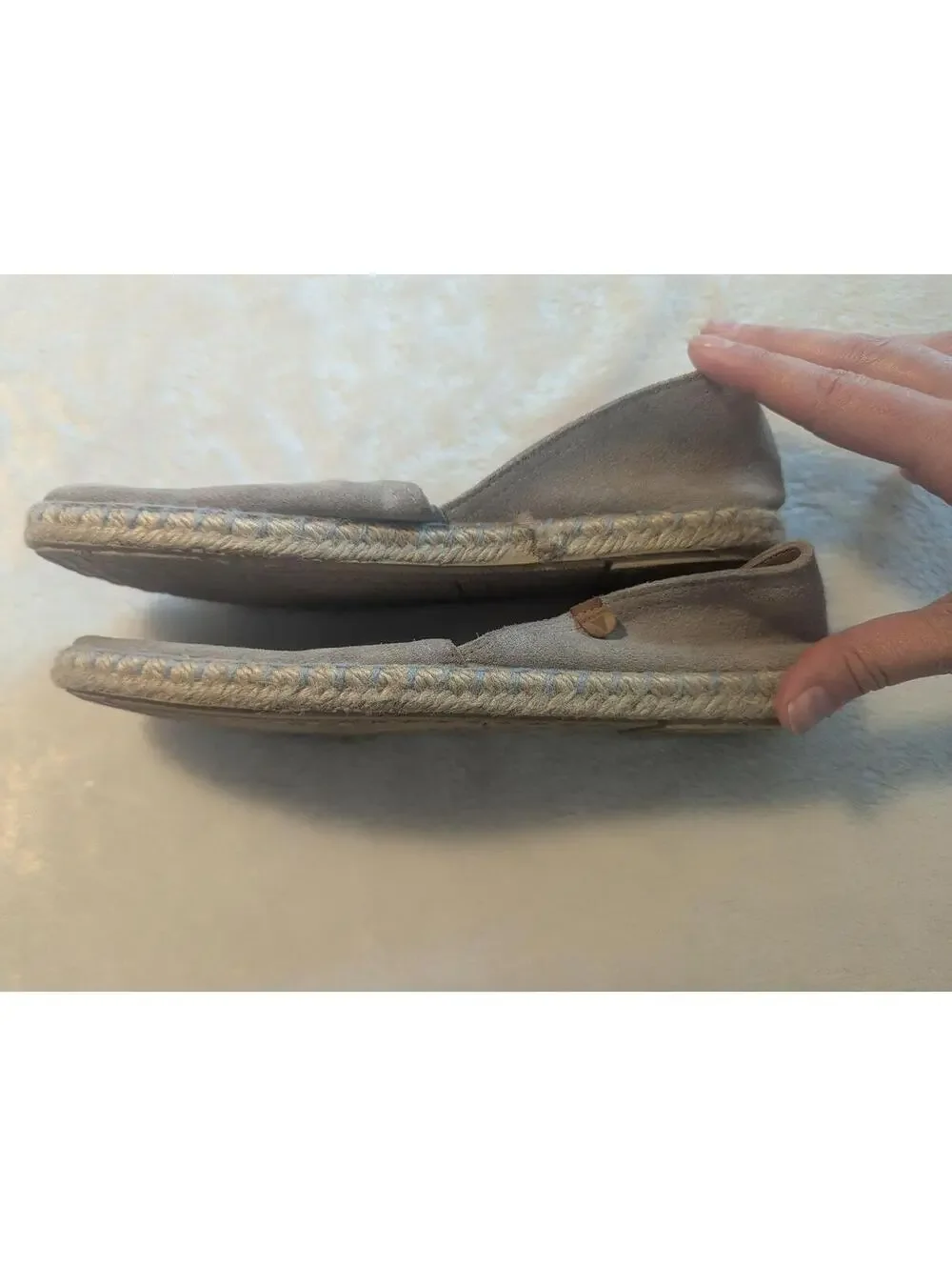 Verbenas Suede Espadrille Shoes Made in Spain